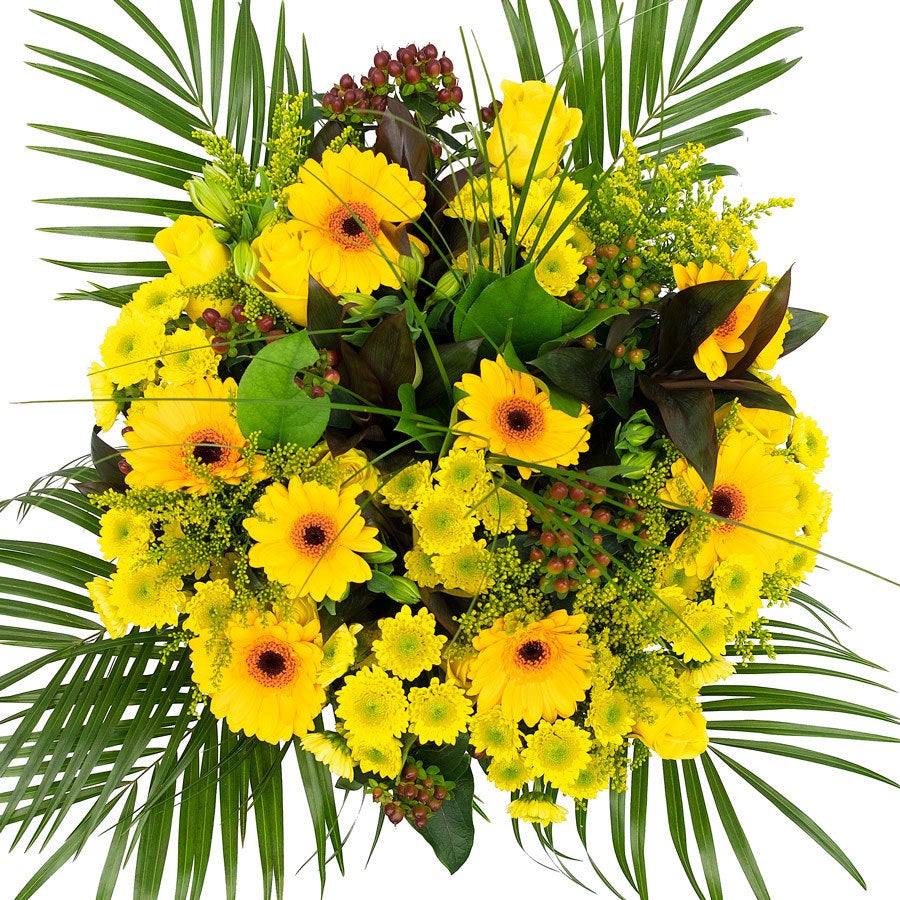 Bloemen - Boeket Geel (Groot) Bloemen - Boeket Geel (Groot)