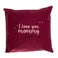 Personalised cushion - Mother's Day - Bordeaux