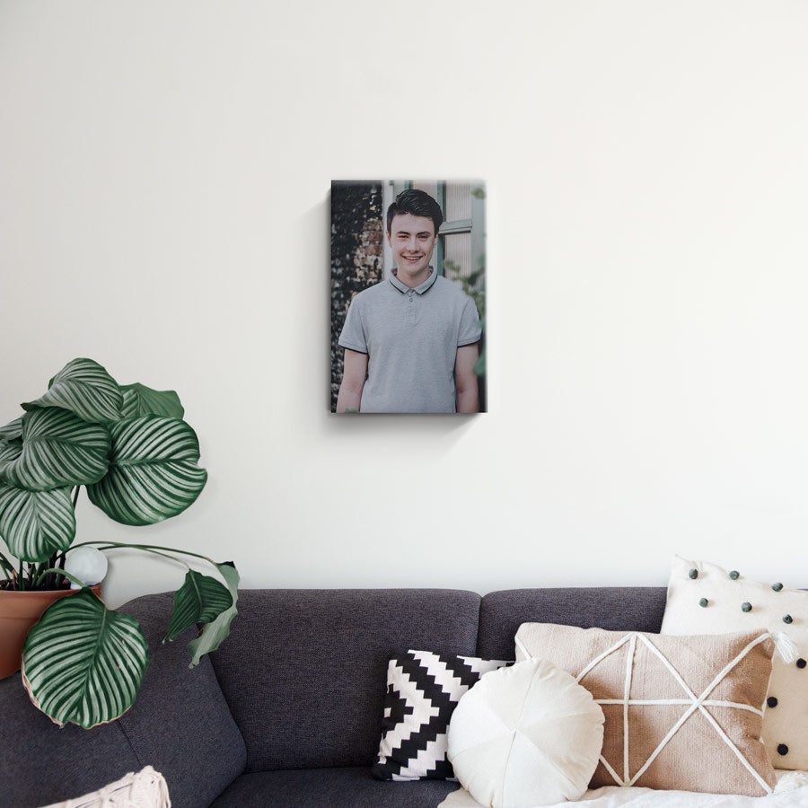 Personalised photo canvas