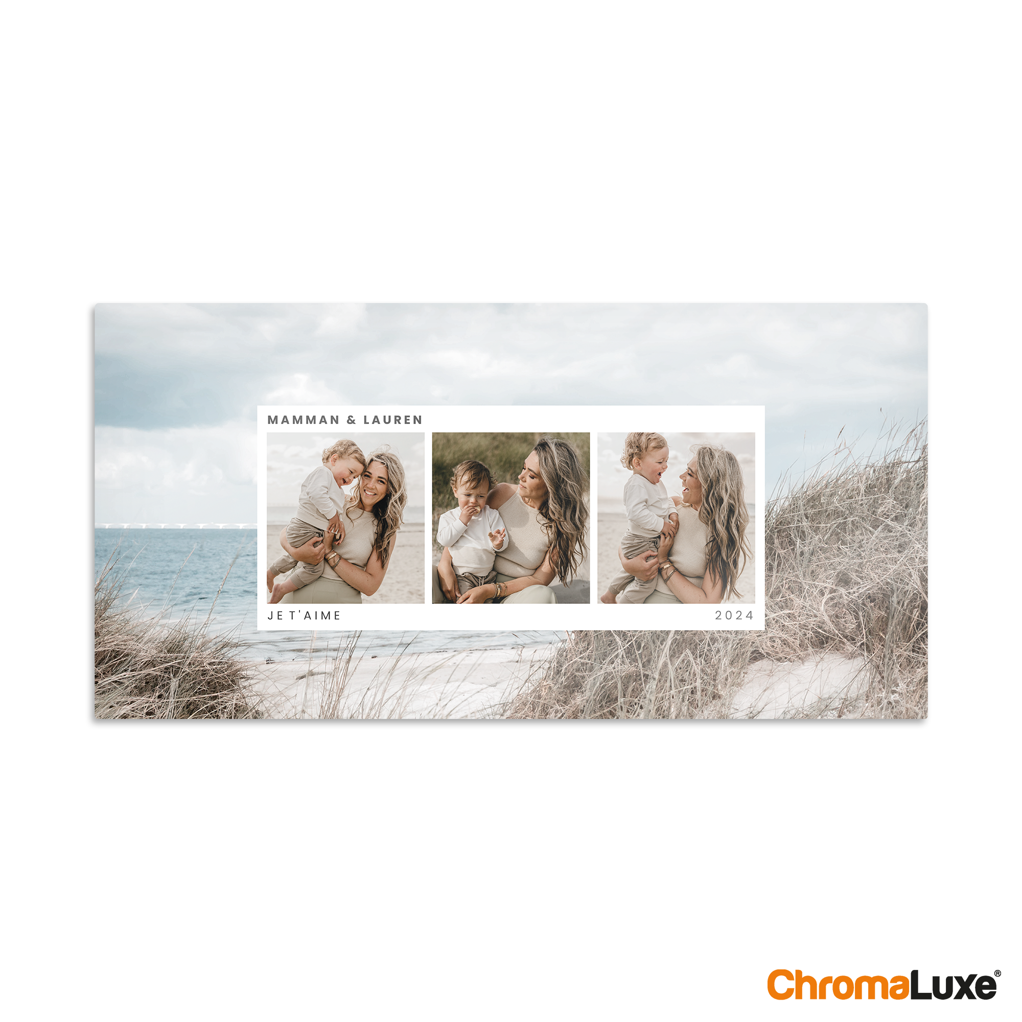 Impression photo sur aluminium