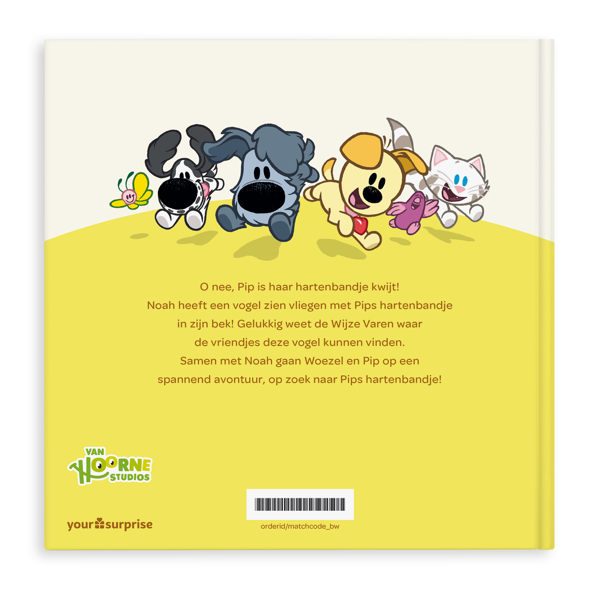 Gepersonaliseerd kinderboek - Woezel & Pip 'op Avontuur met'