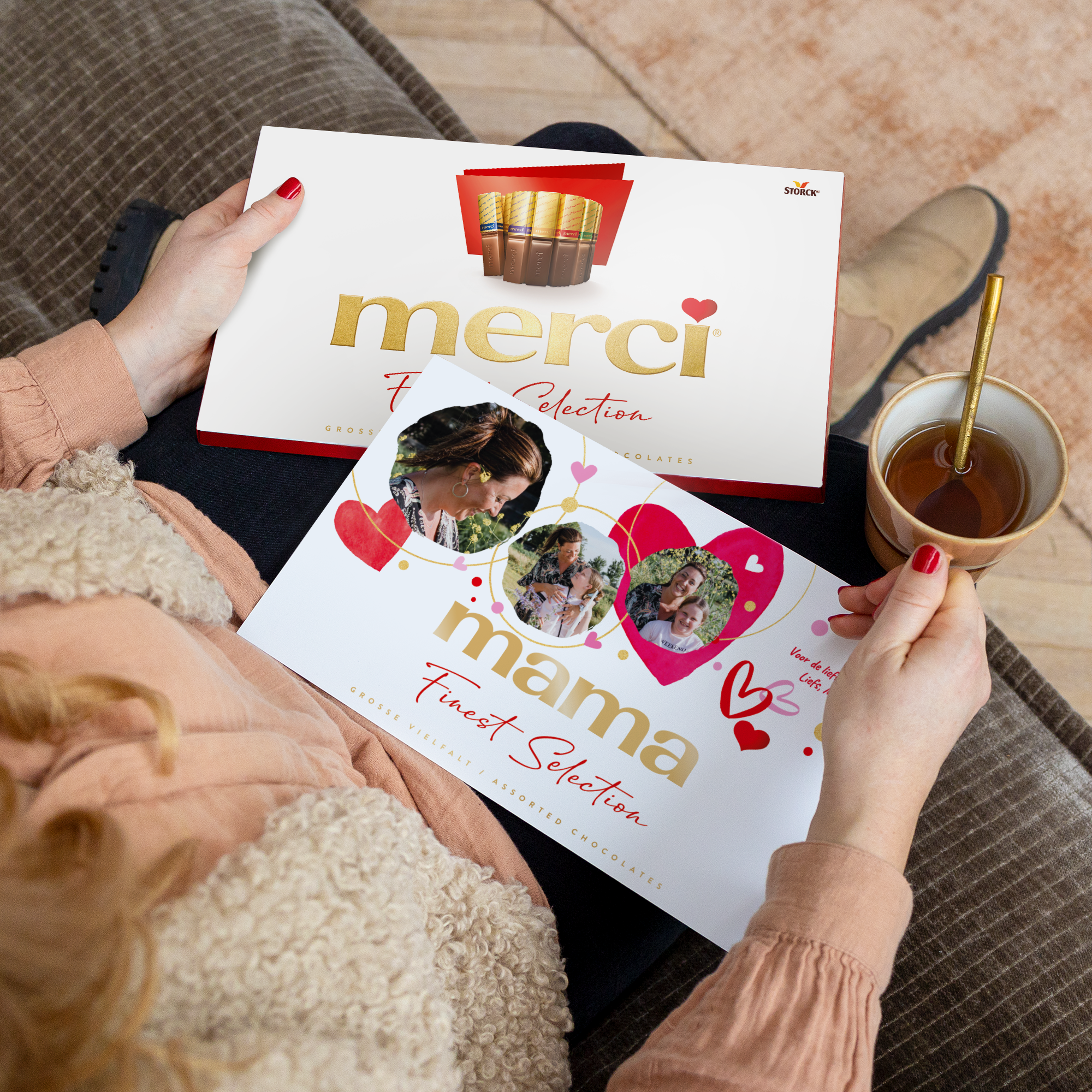 merci Finest Selection met kaart