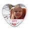 Latta dolce personalizzata - a forma di cuore