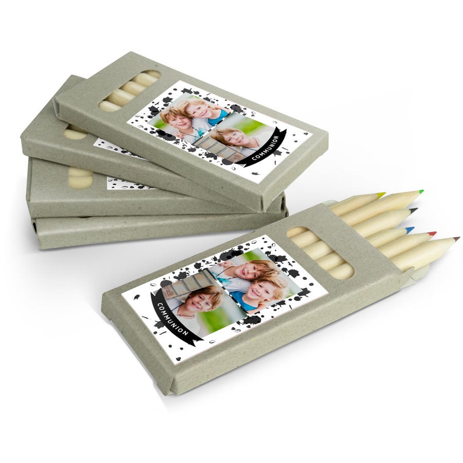 Personalised Favours - Colouring Pencils - 10 Pcs