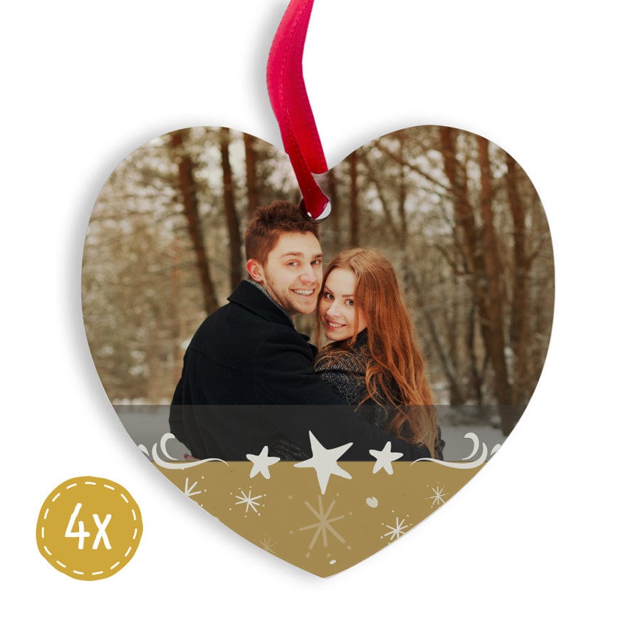 Weihnachtsbaum Deko - Herz (4)