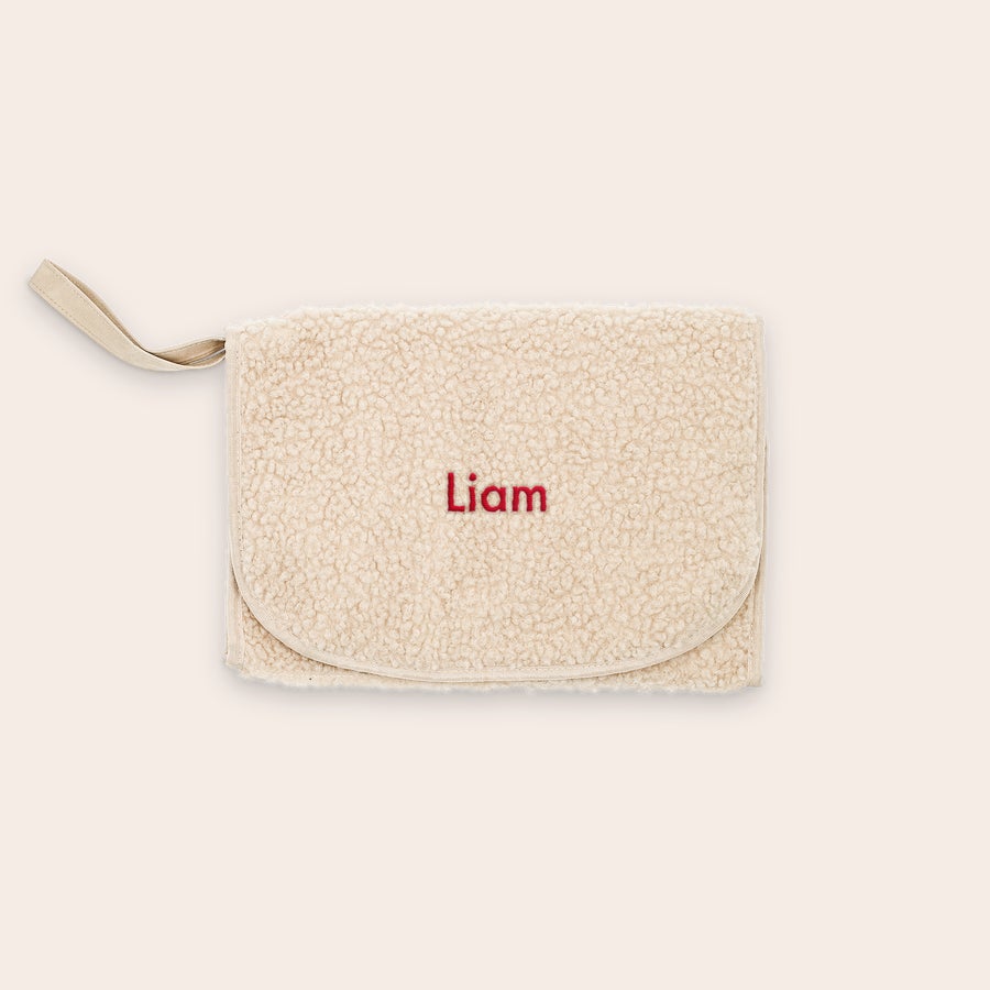 Teddy Wickelunterlage mit Namen Teddy Wickelunterlage mit Namen