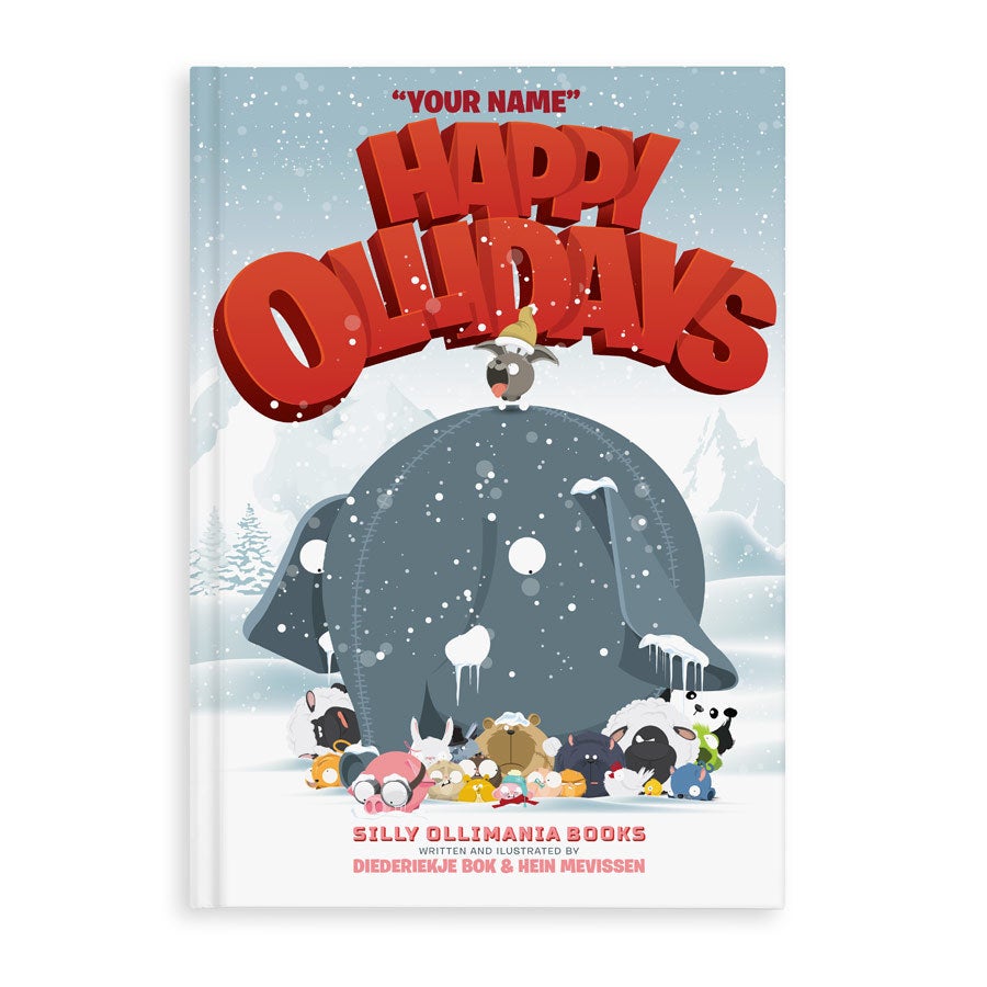 Personalised book - Happy Ollidays - Hardcover