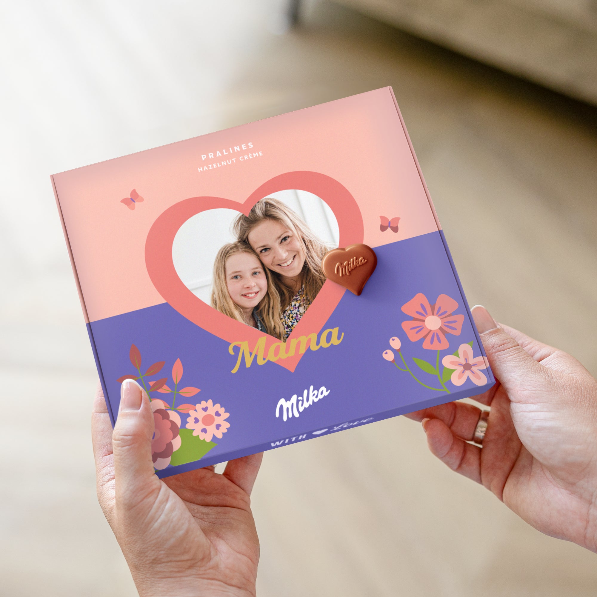 Milka Pralines - Moederdag - Hartjes - 220 gram