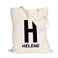 Tote bag personnalisé en coton bio - Naturel