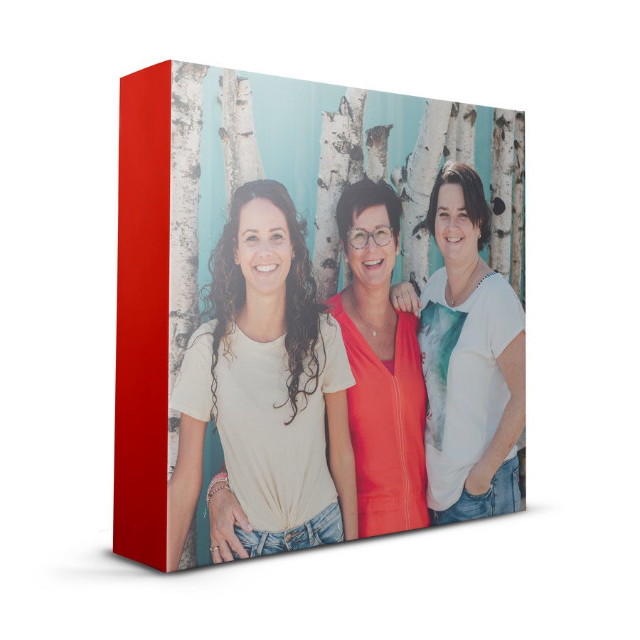 Personalised photo canvas