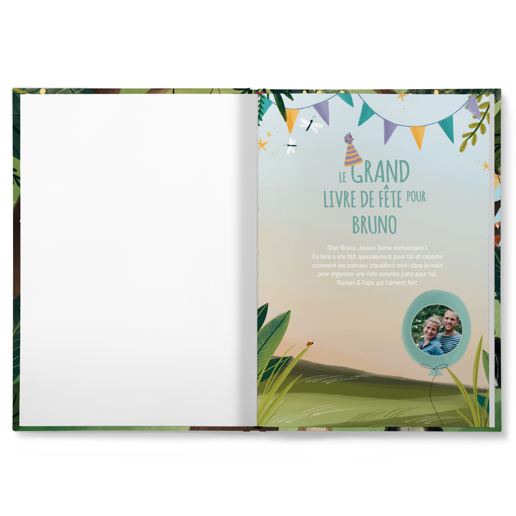 Le Grand Livre de Fête - Livre personnalisé