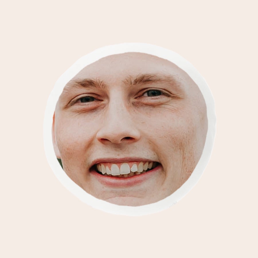 ItsieMe - Plyskanin med eget ansigt ItsieMe ekstra aftageligt ansigt med et smilende ansigt, trykt med et personligt foto. Gør din ItsieMe kollektion komplet.