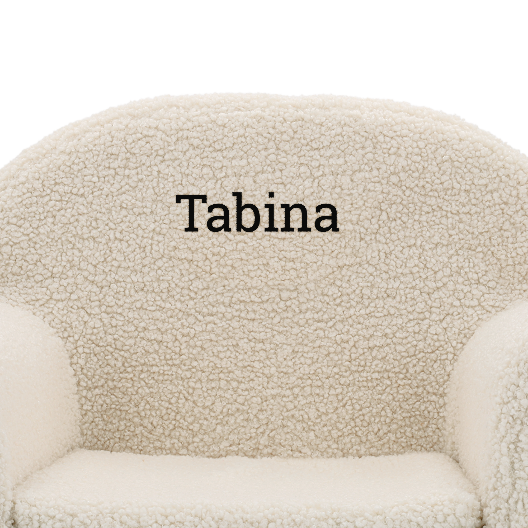 Fauteuil teddy - Brodé