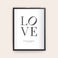 Personalised photo print with frame Personalised photo print with frame