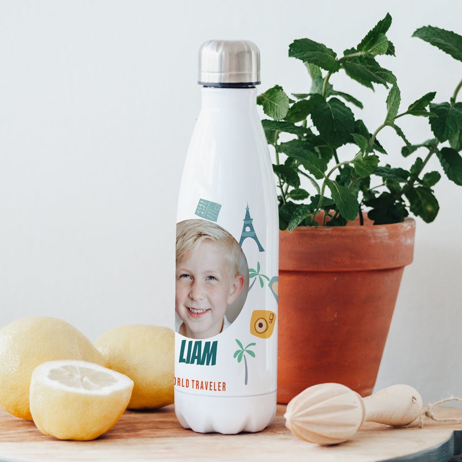 Personalised insulated water bottle Personalised insulated water bottle