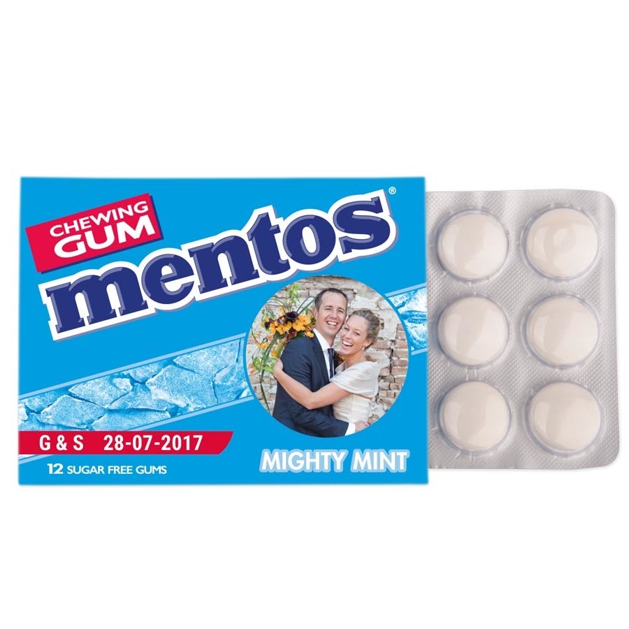 Chicle Mentos - 512 paquetes