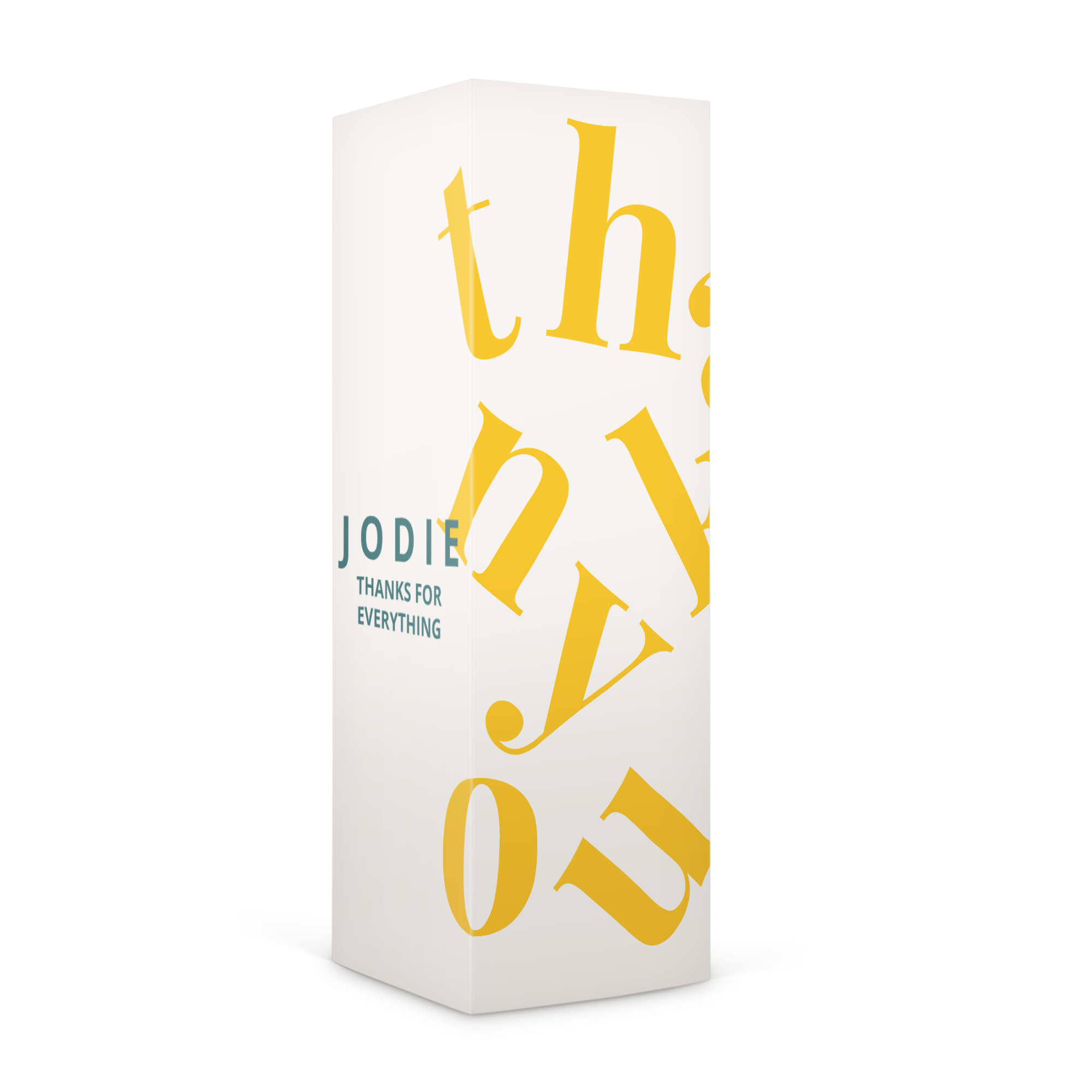 Caixa de presente personalizada - Nozes