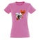 Personalised T-shirt - Women - Pink - S