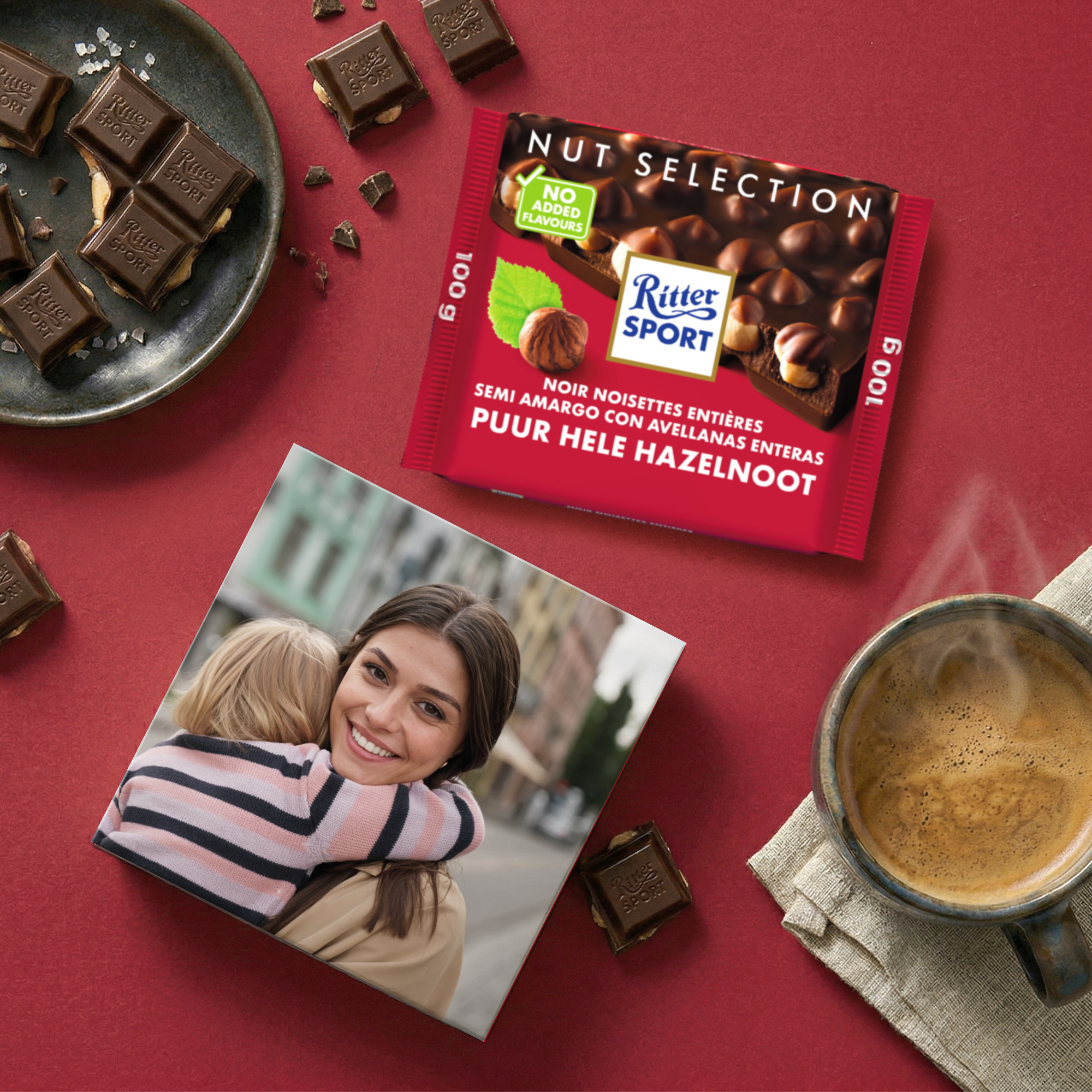 Chocolate Ritter Sport personalizado