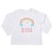Camiseta personalizada de bebé - Manga larga - Blanco - 50/56