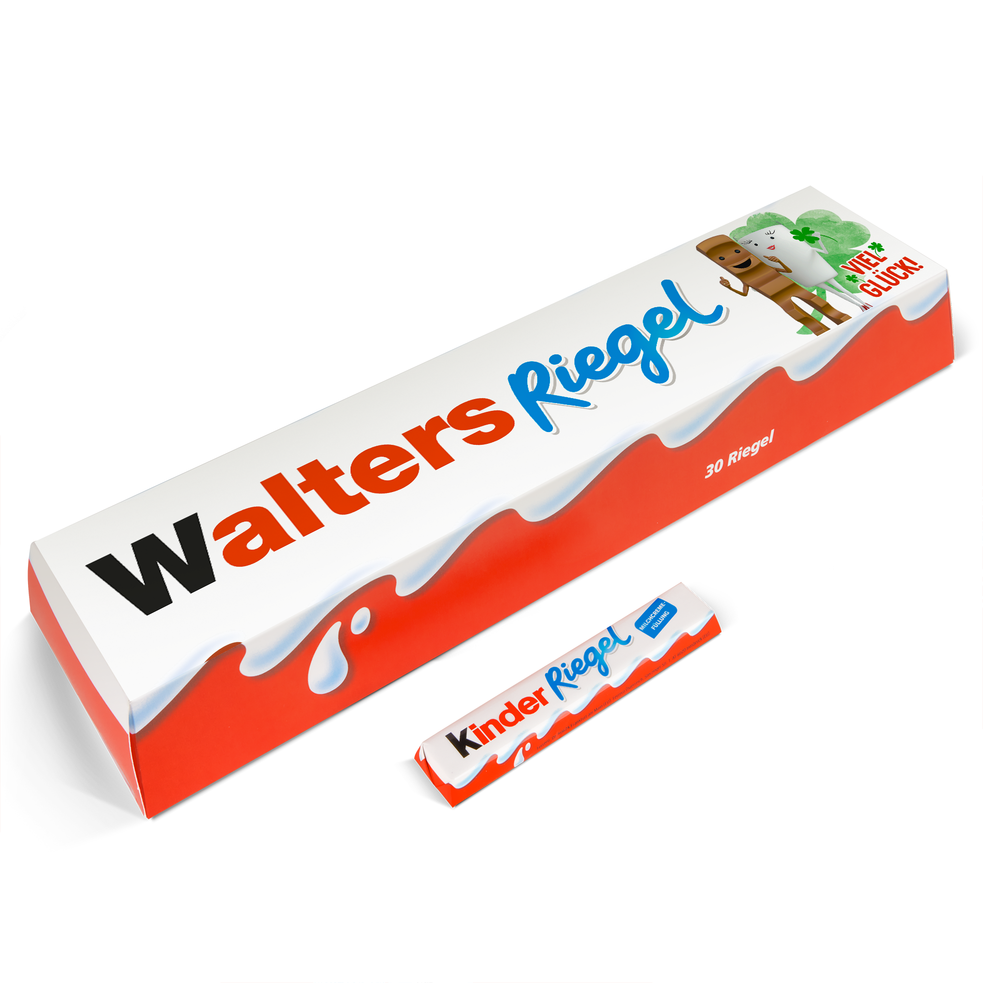 Personalisierte XXL-kinder Riegel