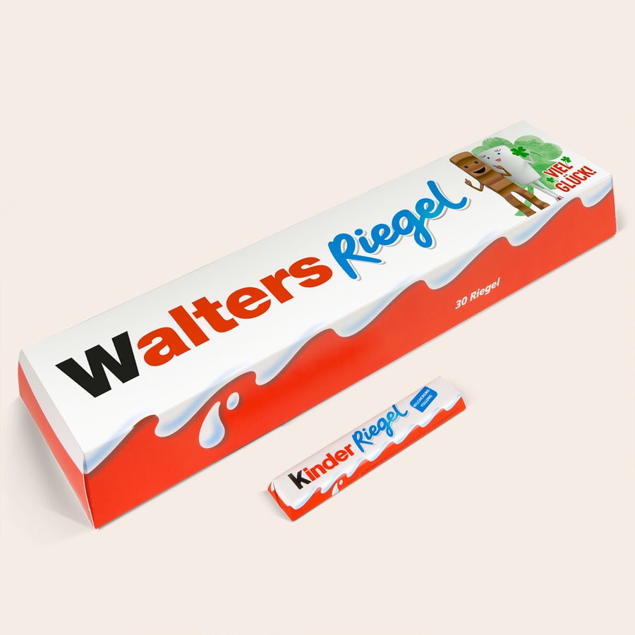 Personalisierte XXL-kinder Riegel Personalisierte XXL-kinder Riegel