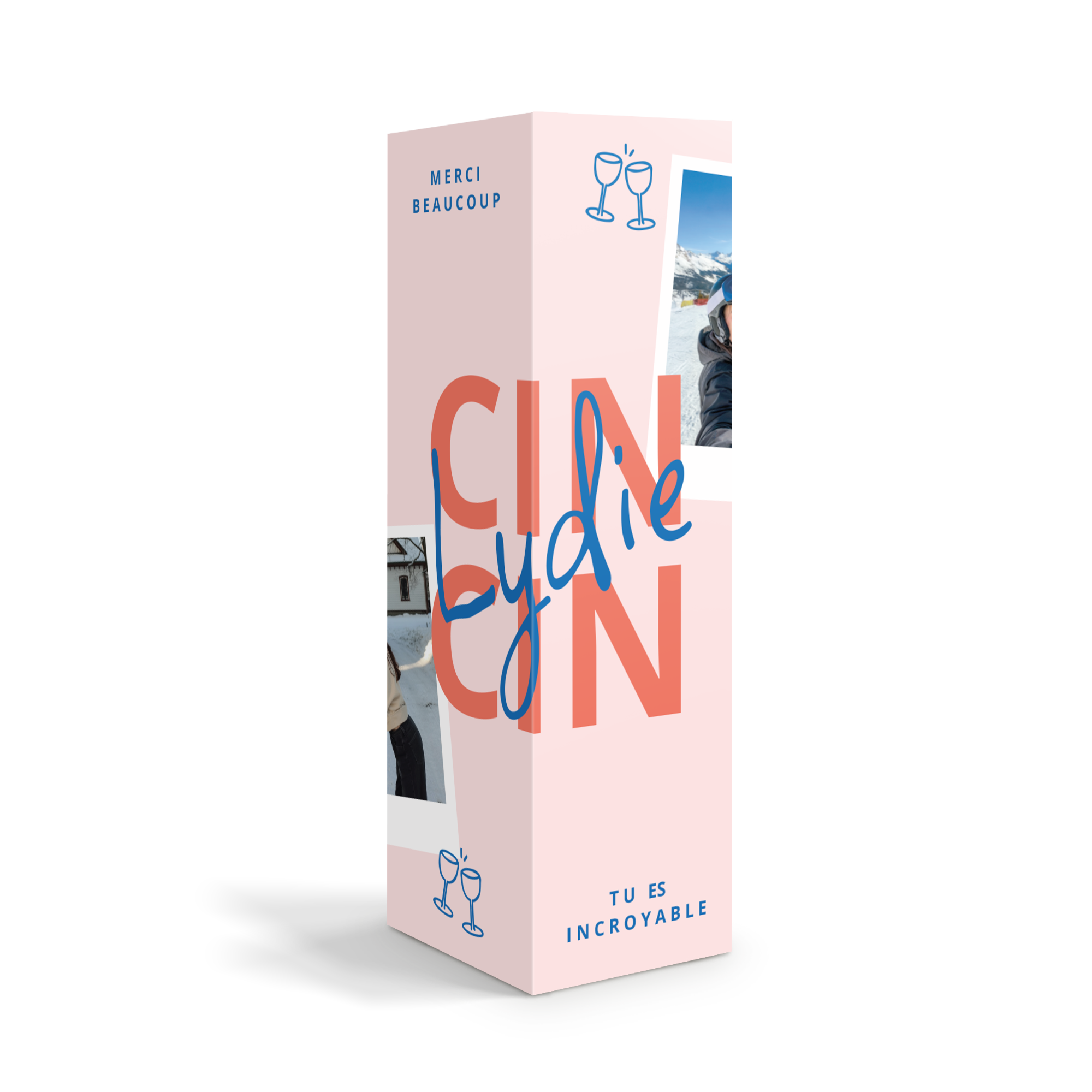 Impression sur boîte de champagne - Emballage cadeau 