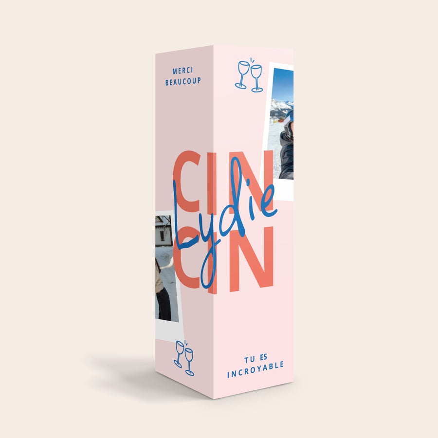 Impression sur boîte de champagne - Emballage cadeau Impression sur boîte de champagne - Emballage cadeau