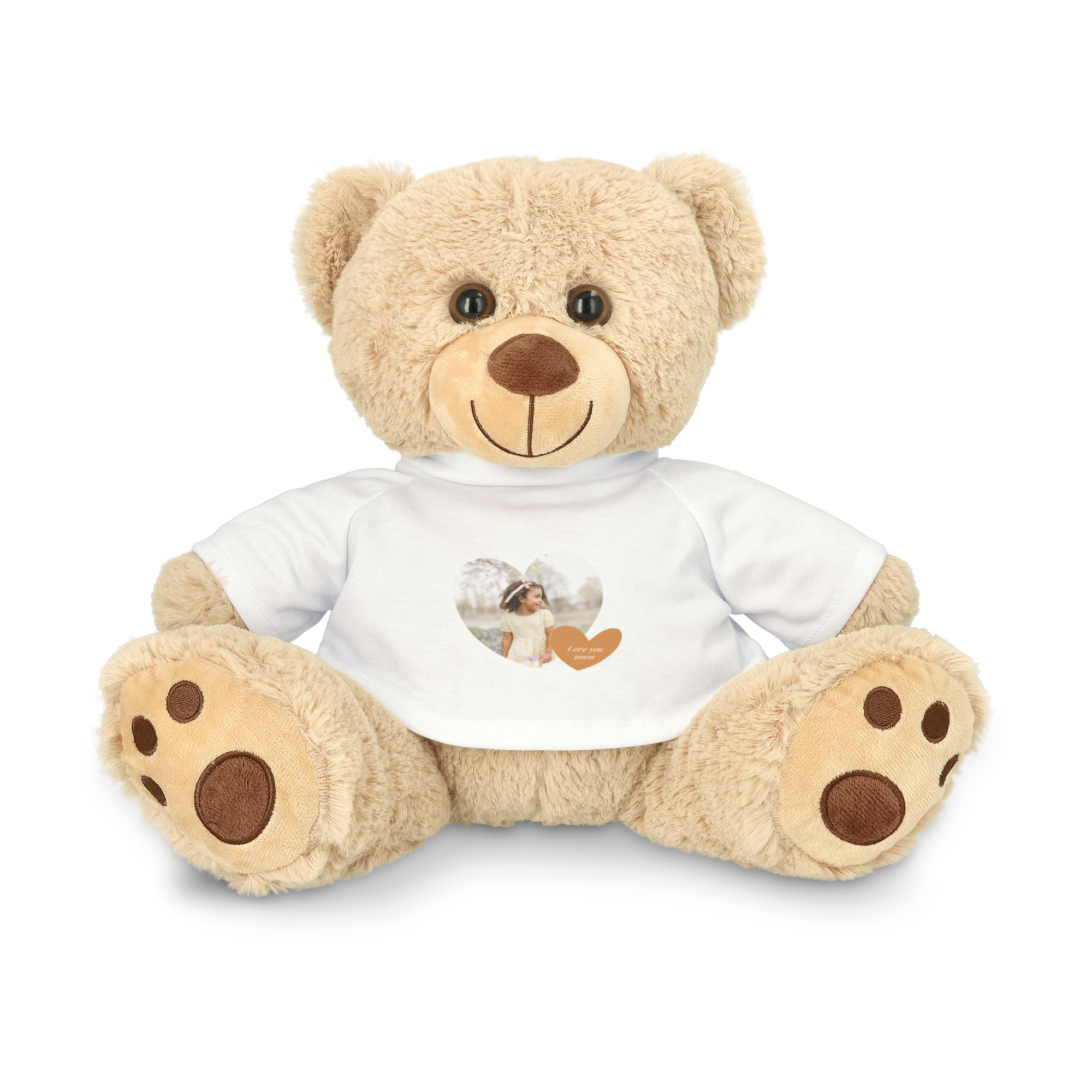 Personalised cuddly toy bear