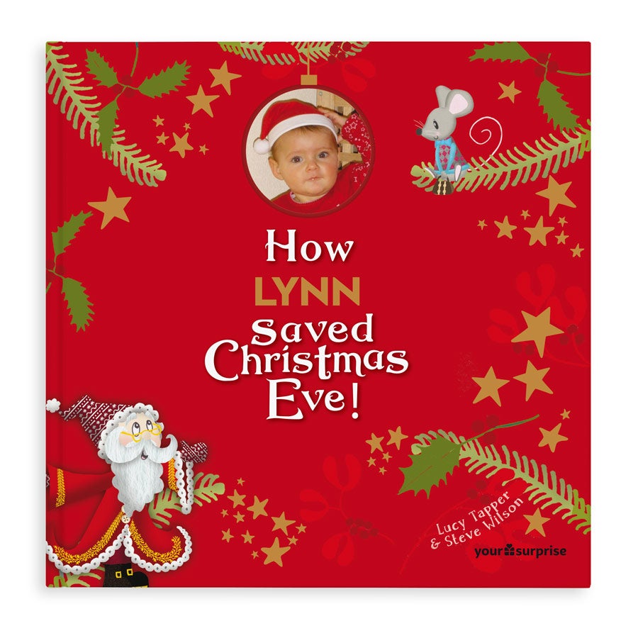 Personalised children's book - Saving Christmas Eve - Hardcover