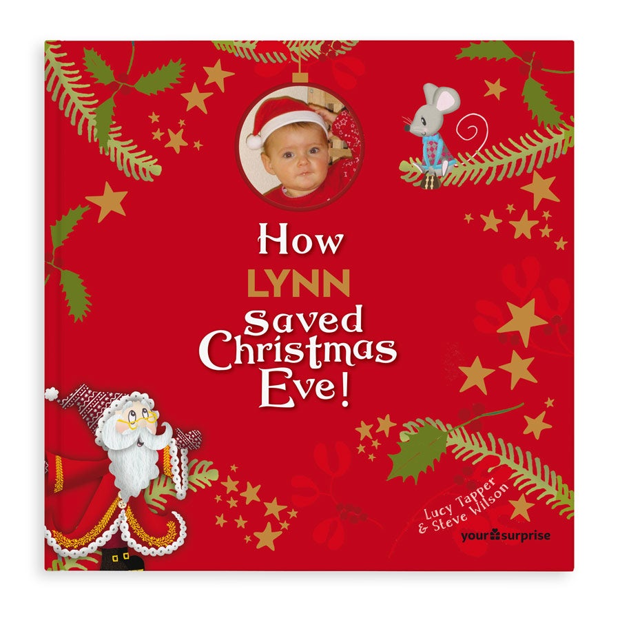 Personalised children's book - Saving Christmas Eve - Hardcover from YourSurprise IE
