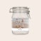 Glass jar with lid - personalised Glass jar with lid - personalised
