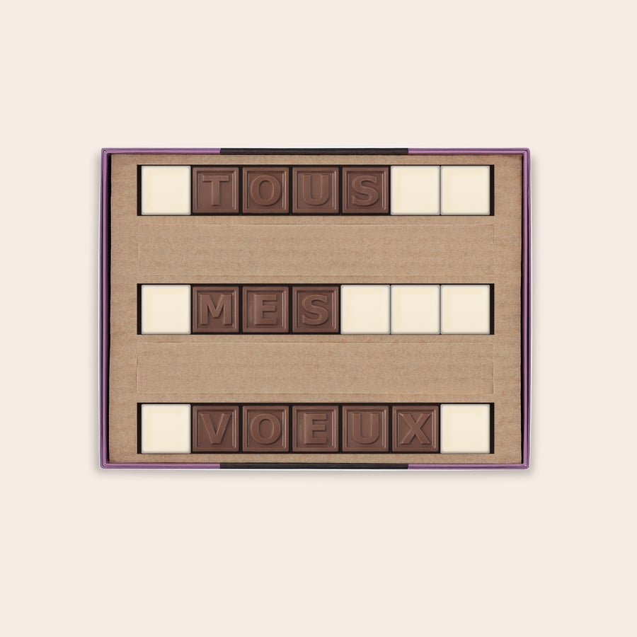 Messages en chocolat - Chocotelegram Messages en chocolat - Chocotelegram