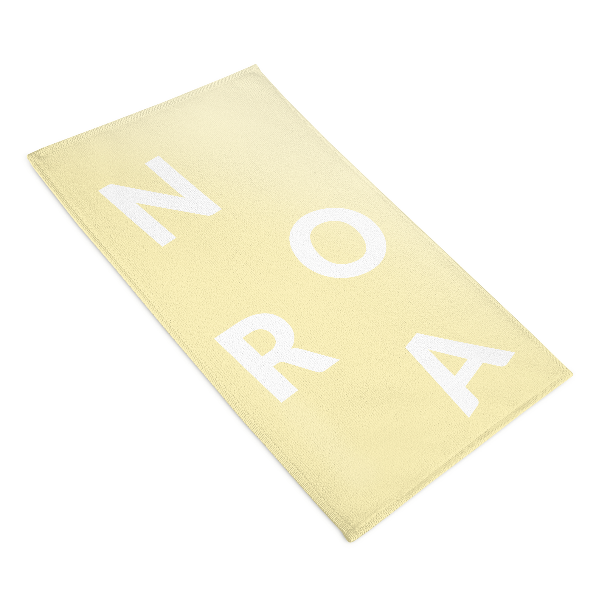 Serviette de bain personnalisée