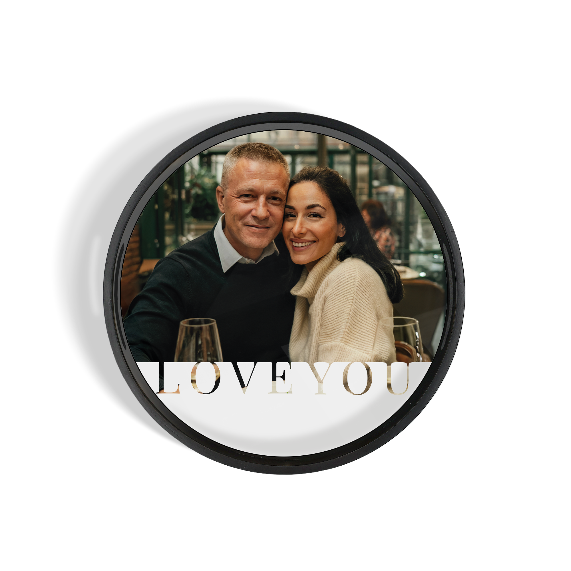 Personalised serving platter - Round