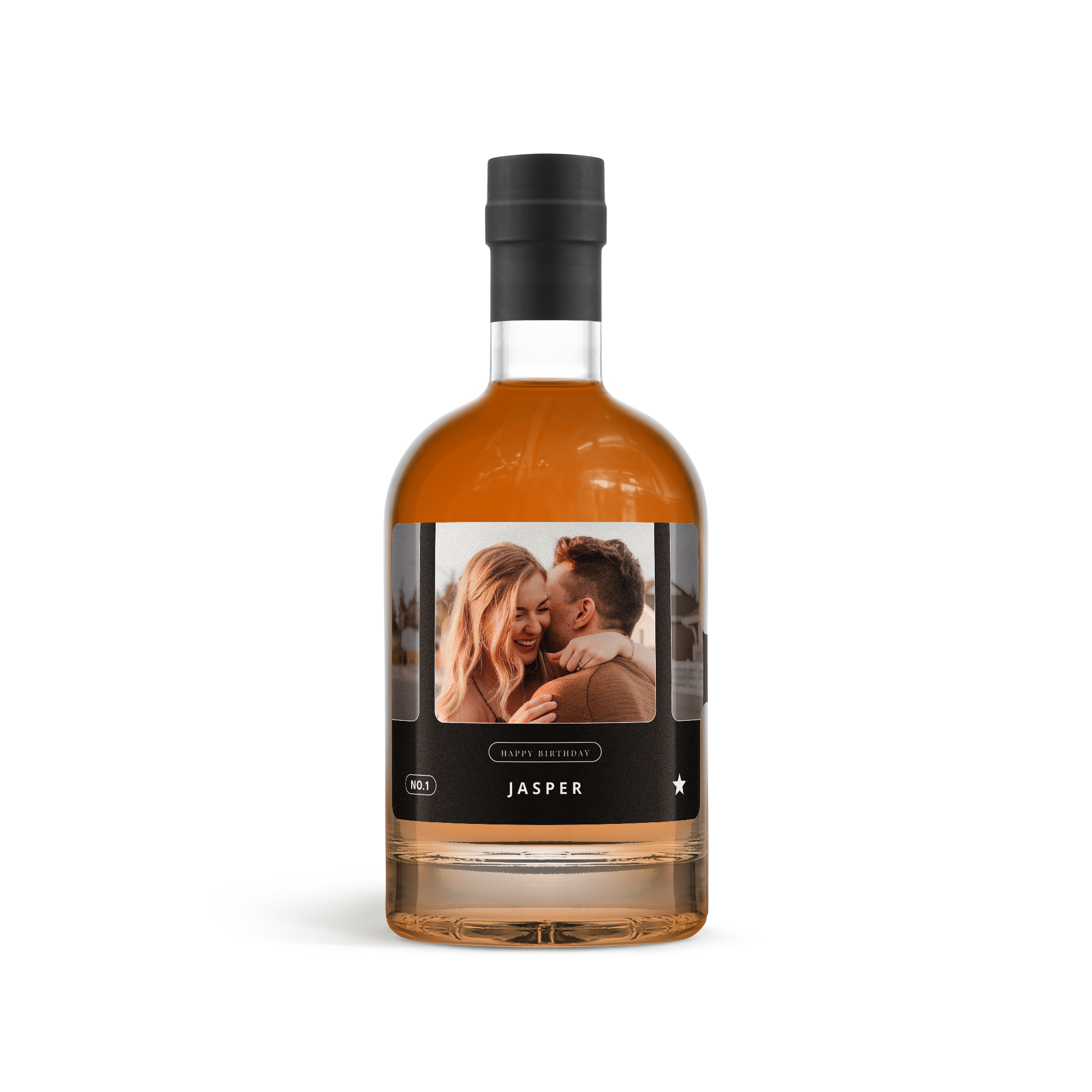 Rum escuro personalizado