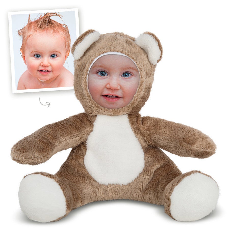 ItsieMe knuffelbeer met foto ItsieMe knuffelbeer met foto