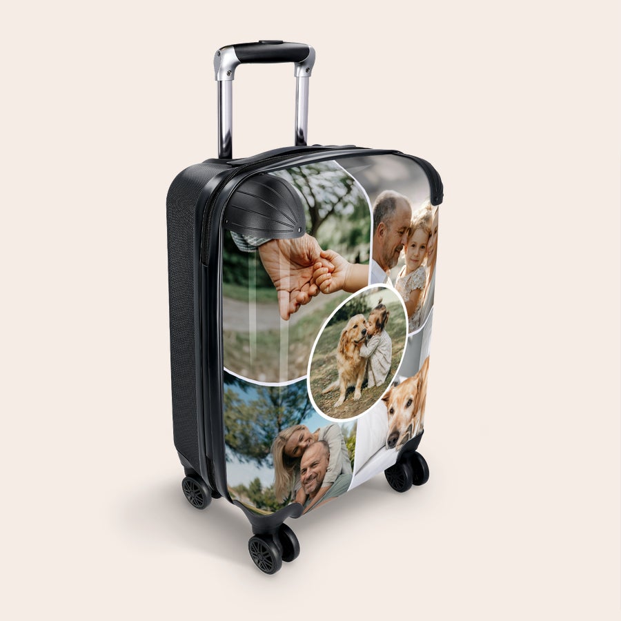 Valigia con foto personalizzata - Dimensioni cabina Valigia con foto personalizzata - Dimensioni cabina