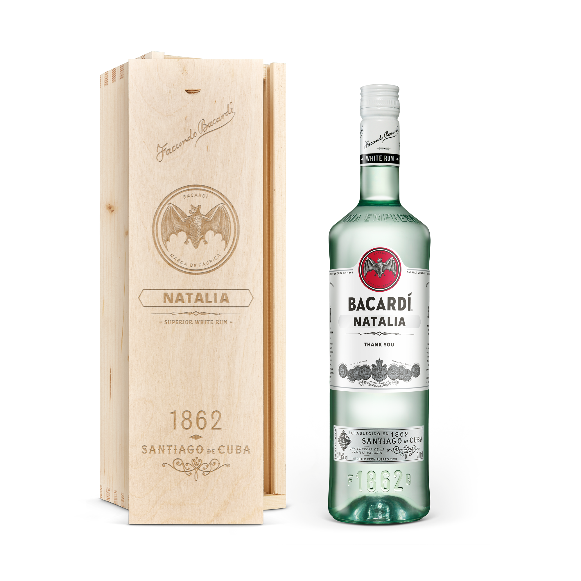 Bacardi personalisiert