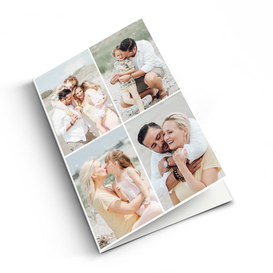 Card foto personalizat