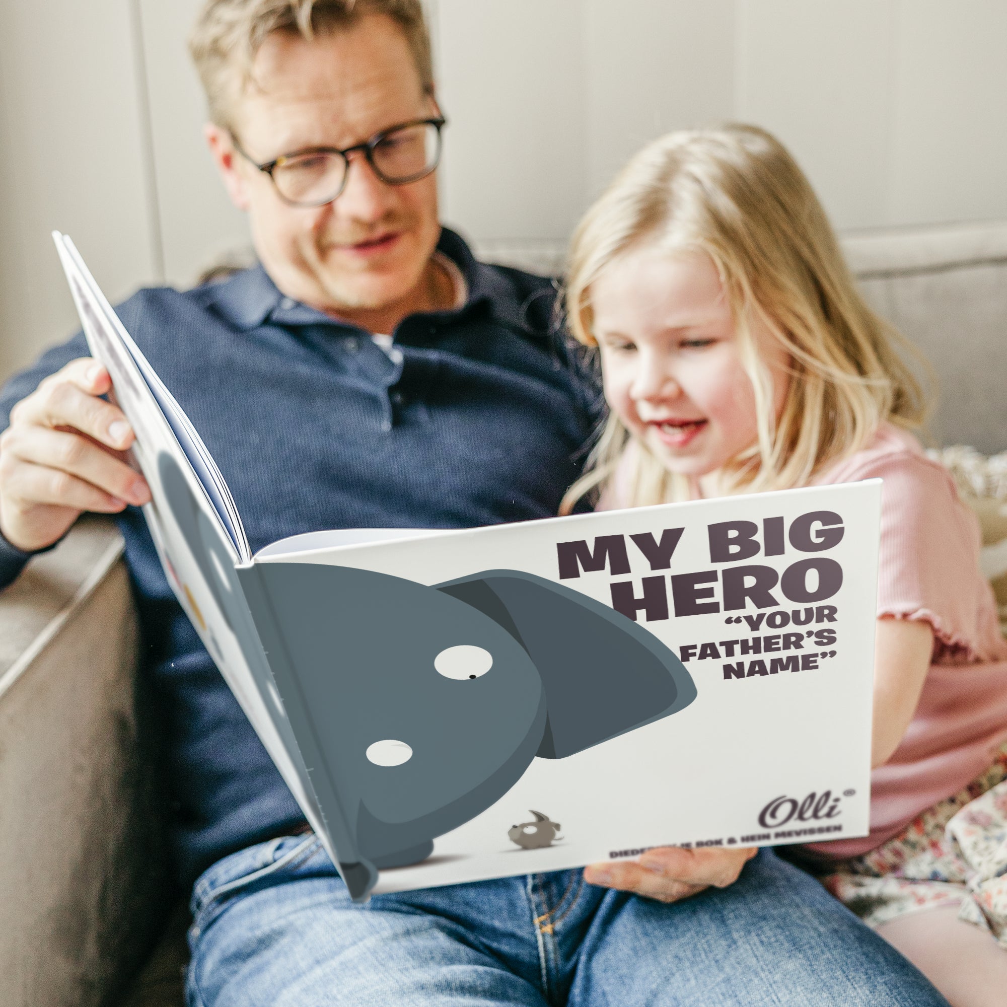 Personalised Book - World's Best Dad - XL - Hardcover