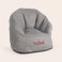 Barnestol med brodert navn Barnestol med brodert navn