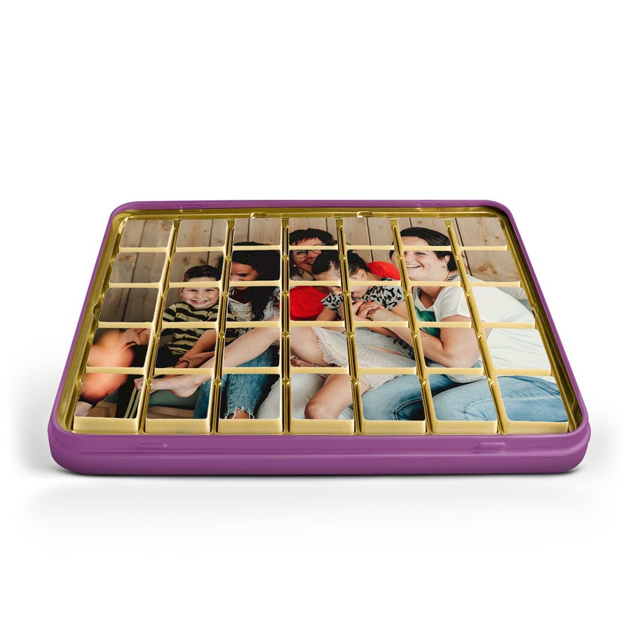 Photo Print on Chocolates in Gift Box