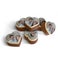 Solid chocolates - Heart - set of 15