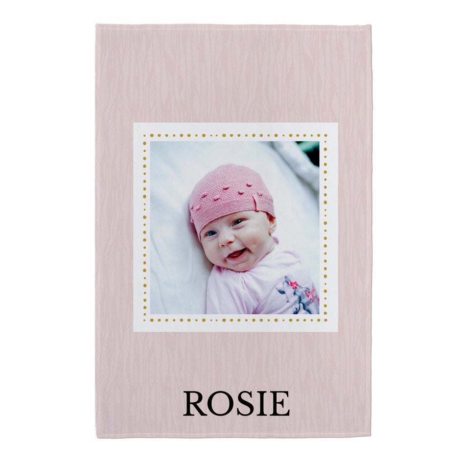 Fleece photo blanket - 95x140cm