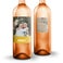 Bouteille de vin rosé de Provence AIX Magnum avec étiquette personnalisée