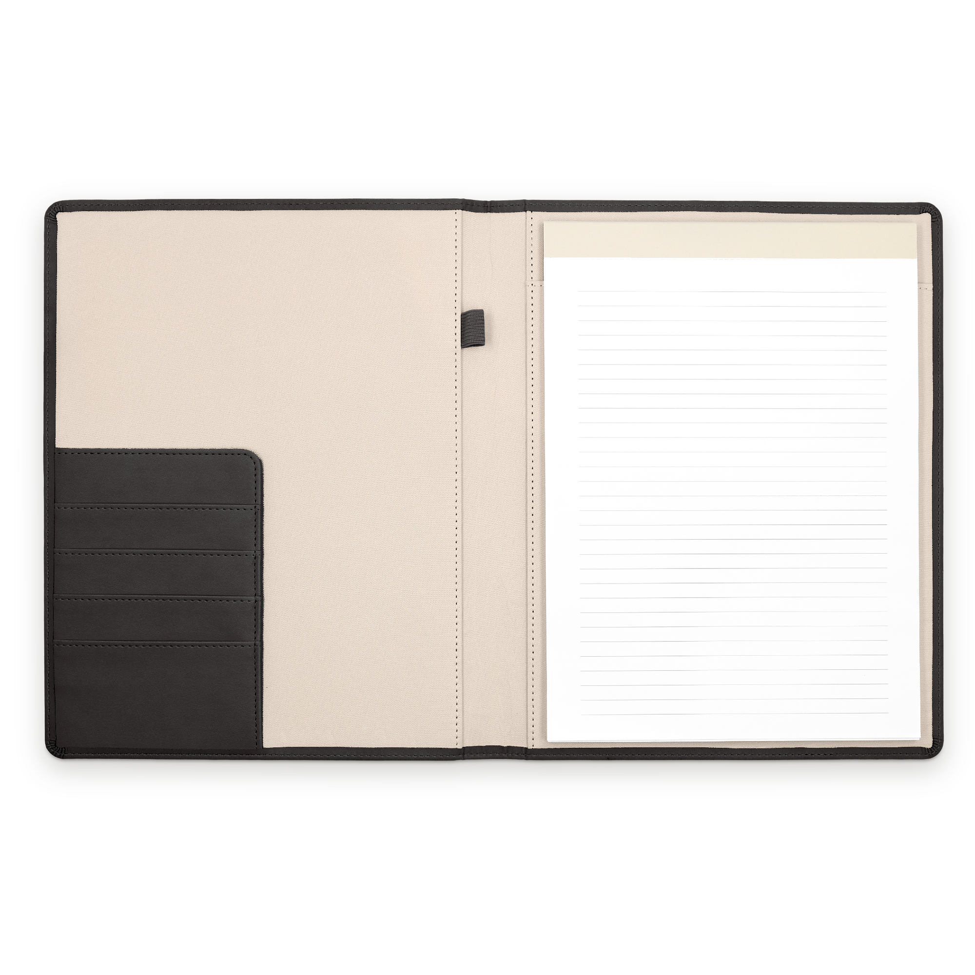 Custom vegan leather notepad holder