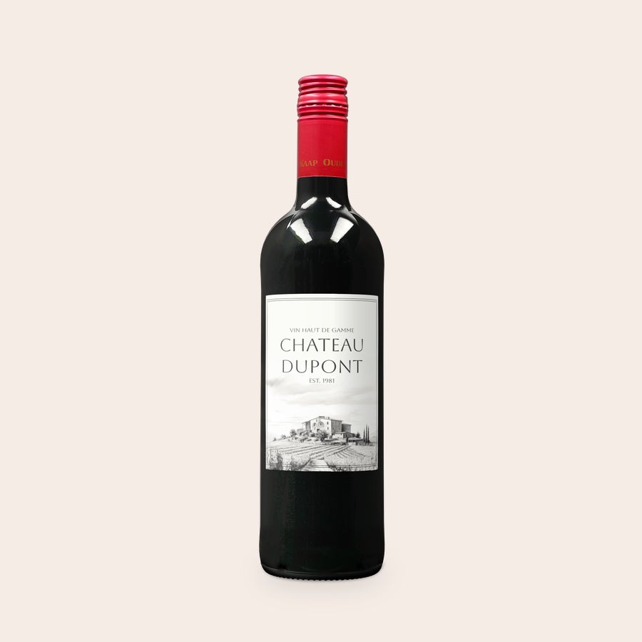Coffret vin personnalisé - Oude Kaap - Rouge Coffret vin personnalisé - Oude Kaap - Rouge