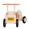 Personalised wooden toys - Cargo bike - Beech