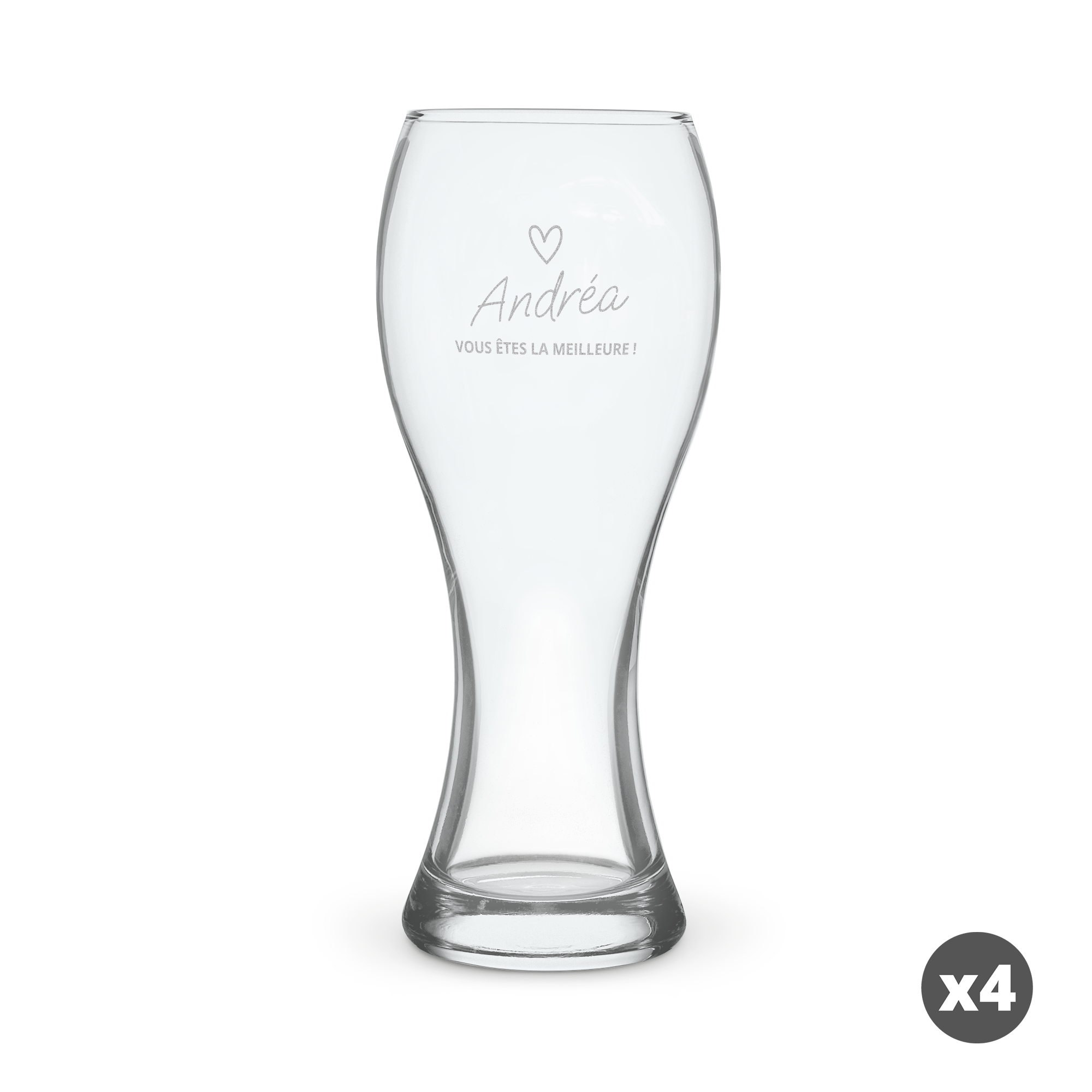 Pinte de bière personnalisée